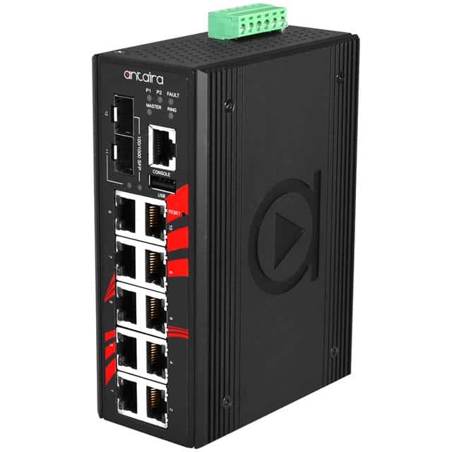 LMP-1202G-SFP-T 12-PORT INDUSTRIAL GIGABIT POE+