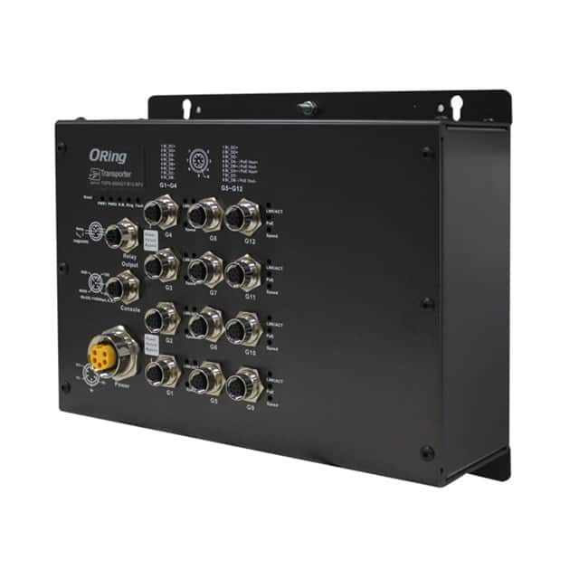TGPS-9084GT-M12-BP2 EN50155 IP40  8X 10/100/1000TX (