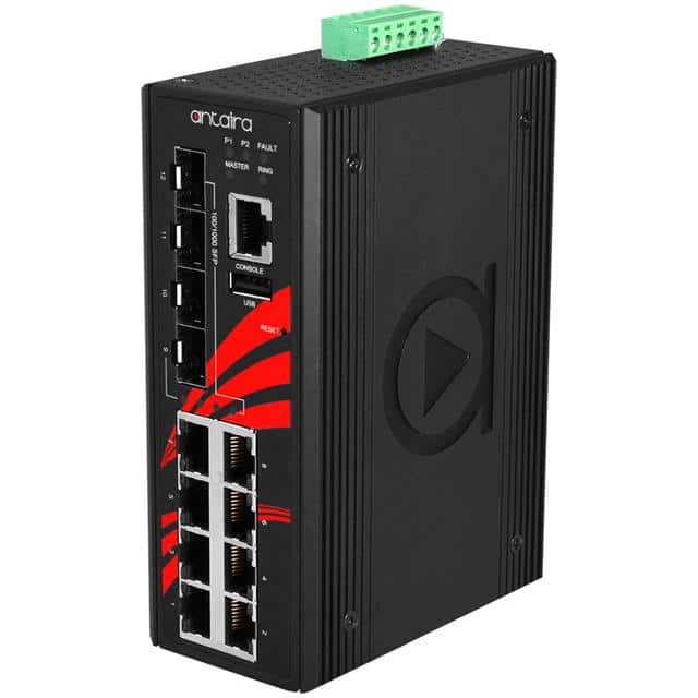 LMP-1204G-SFP 12-PORT INDUSTRIAL GIGABIT POE+