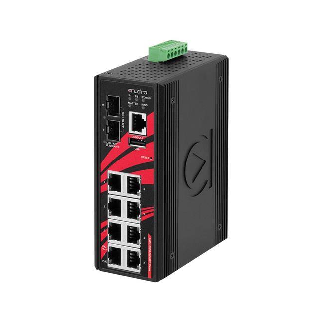 LMP-1002G-10G-SFP-24 10-PORT INDUSTRIAL POE+ LIGHT LA