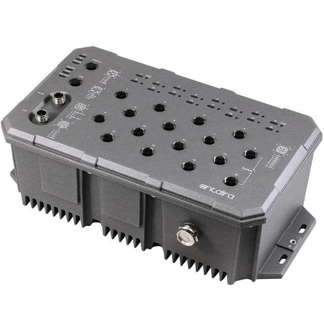 LMP-1600G-M12-67-24-T 16-PORT INDUSTRIAL M12 IP67 WATE