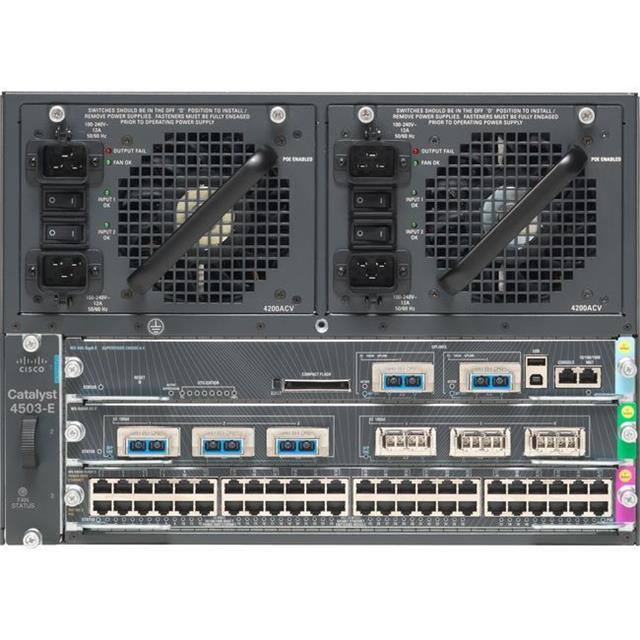 WS-C4503E-S7L 48V CISCO 4500 SERIES SWITCH