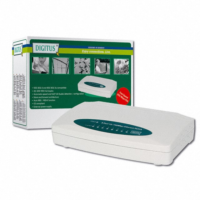 DN-5002C NETWORK SWITCH-UNMANAGED 8 PORT