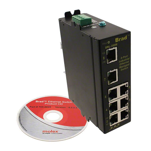 1120360040 NETWORK SWITCH-MANAGED 8 PORT
