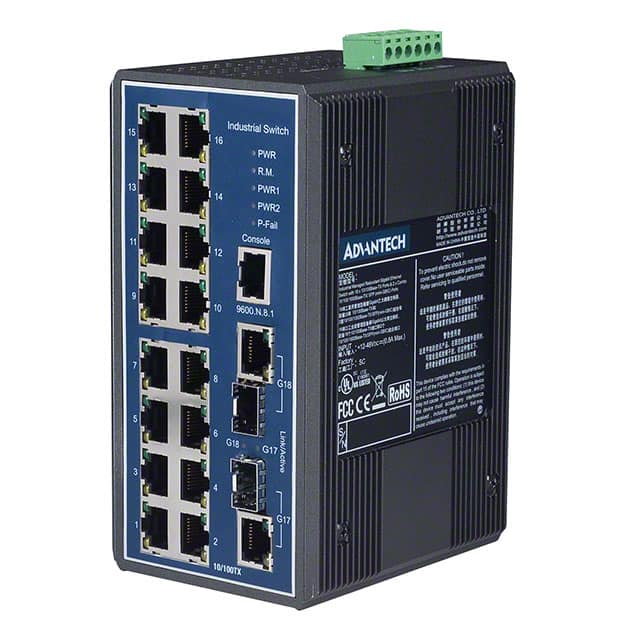 EKI-7656C-AE NETWORK SWITCH-MANAGED 18 PORT