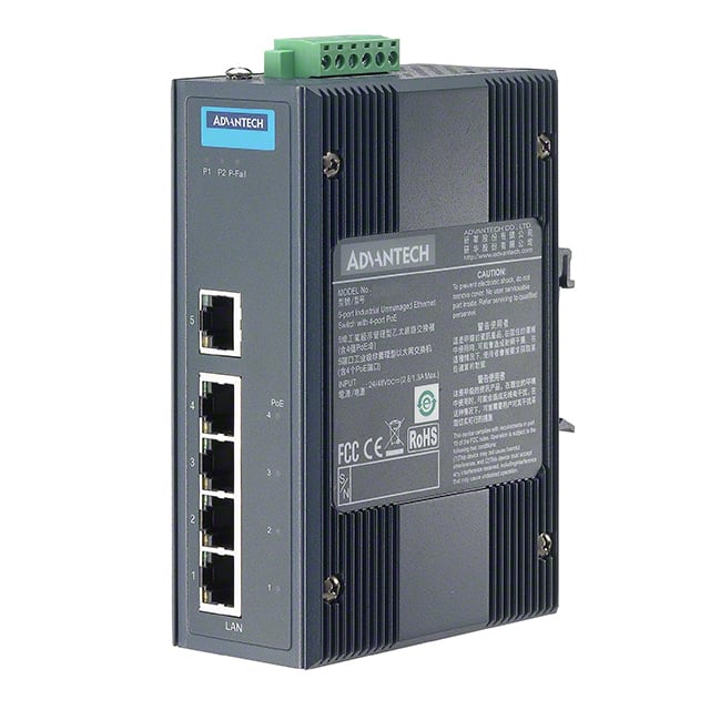 EKI-2525PA-AE NETWORK SWITCH-UNMANAGED 5 PORT