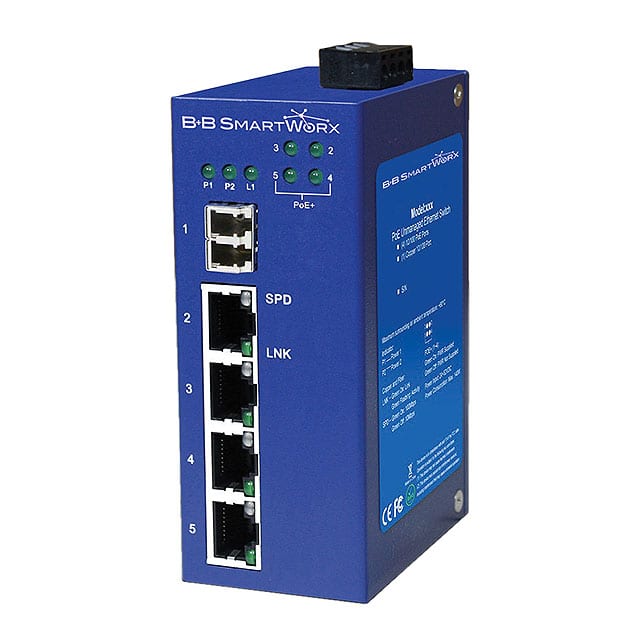 BB-ESWP205-1SFP-T NETWORK SWITCH-UNMANAGED 5 PORT