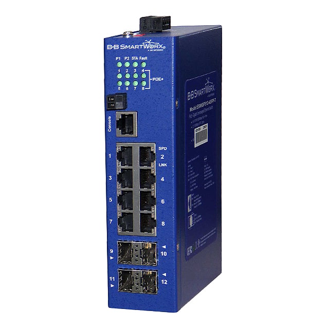 BB-ESWGP512-4SFP-T NETWORK SWITCH-MANAGED 12 PORT