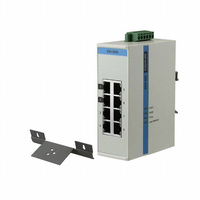 EKI-3528-AE NETWORK SWITCH-UNMANAGED 8 PORT