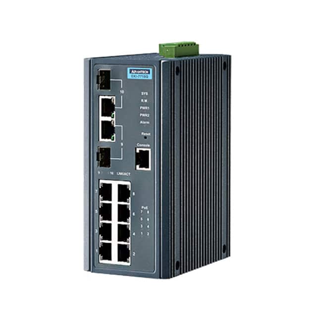 EKI-7710G-2CPI-AE NETWORK SWITCH-MANAGED 10 PORT