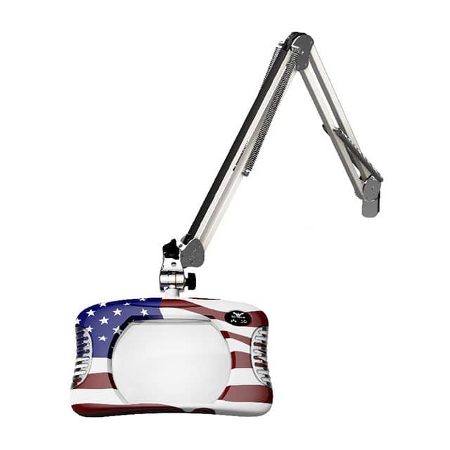 82400-4-USA LAMP MAGNIFIER LED CLAMP