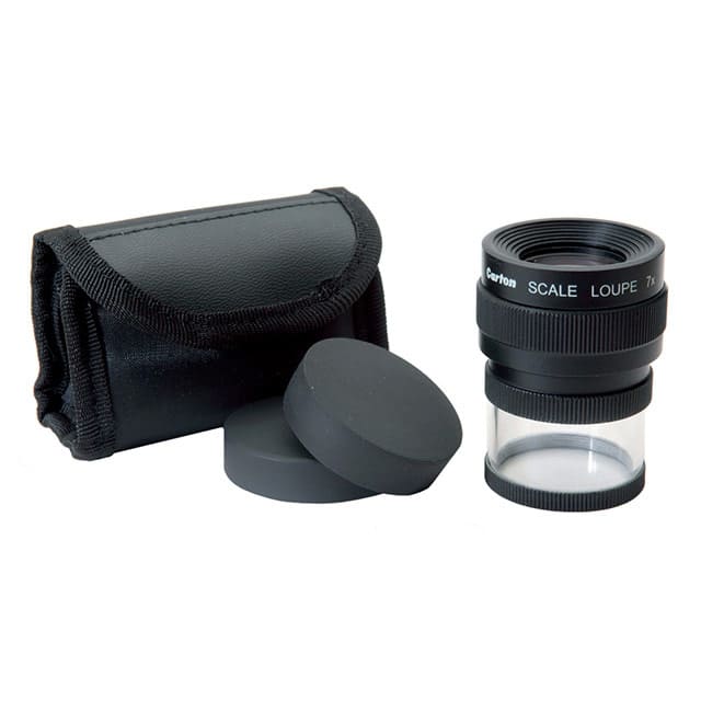 M12071 LOUPE 7X, 4 LENS, MM/INCH SCALE