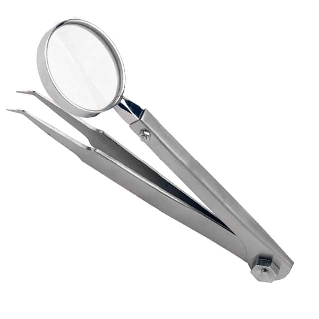 26030 MAGNIFIER W/CURVED TWEEZER TIP
