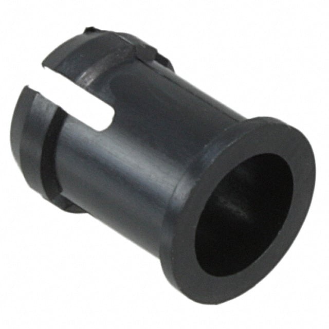 C-174L LED HOLDER PNL CLIP 5MM BK NYL