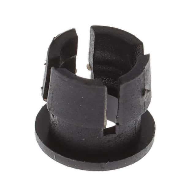 C-101 LED HOLDER PNL CLIP 3MM BK NYL