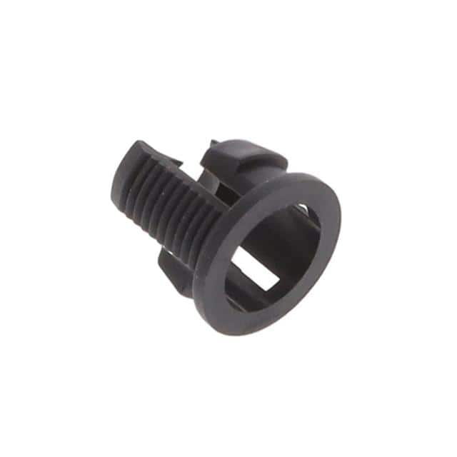 C-105-SR LED HOLDER PNL MT 5MM NYL BK