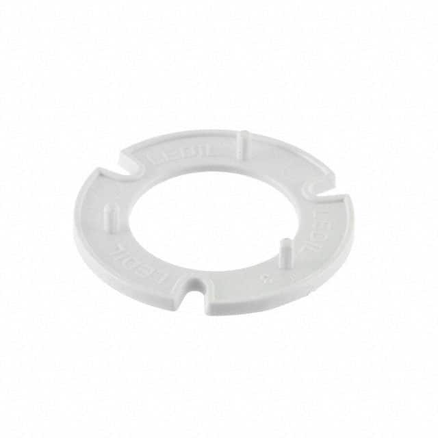 C13083_PF-SOCKET BASE RND 38MM DIA 5.5MM WHITE