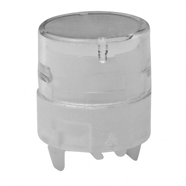 AT4034JB CAP ROUND INDICATOR CLEAR WHITE