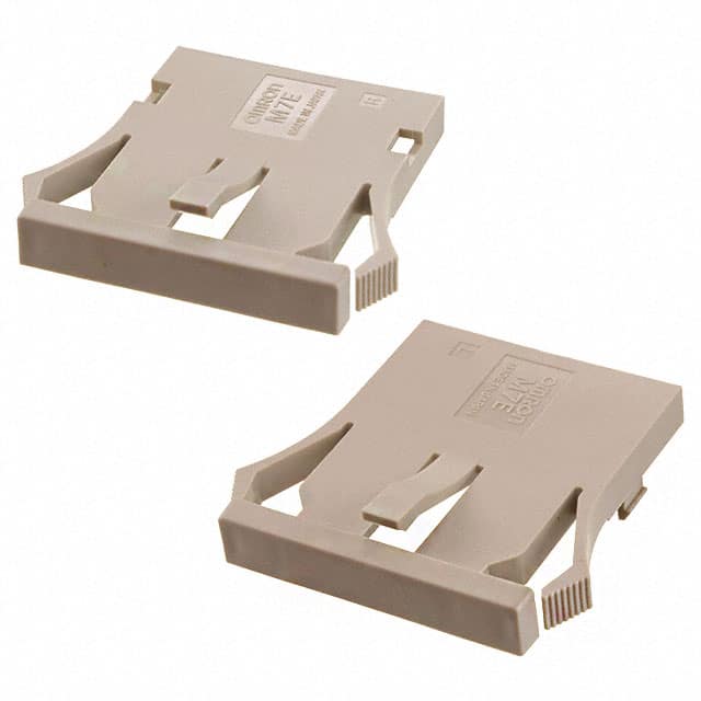 M7E-012M END PLATE LIGHT GRAY