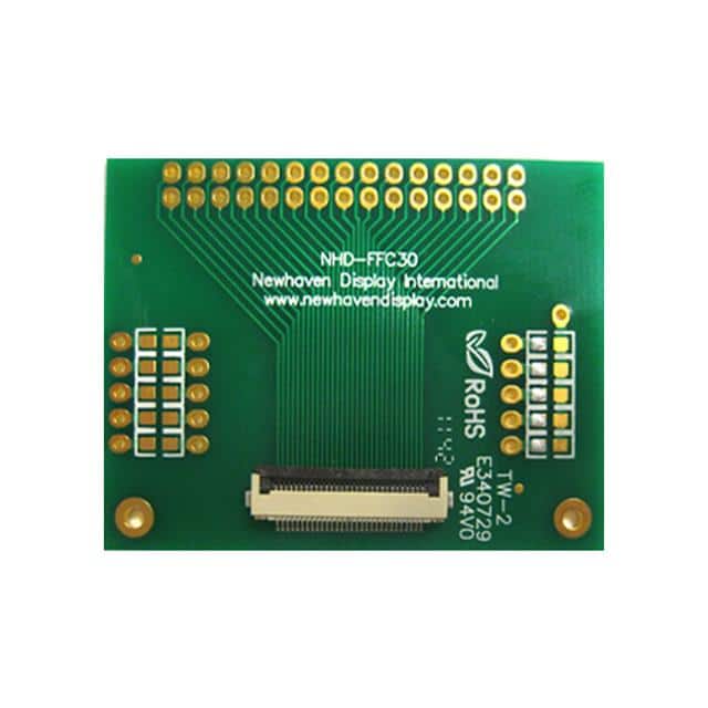 NHD-FFC30 PCB ADAPTER 30P FFC-THRU-HOLE