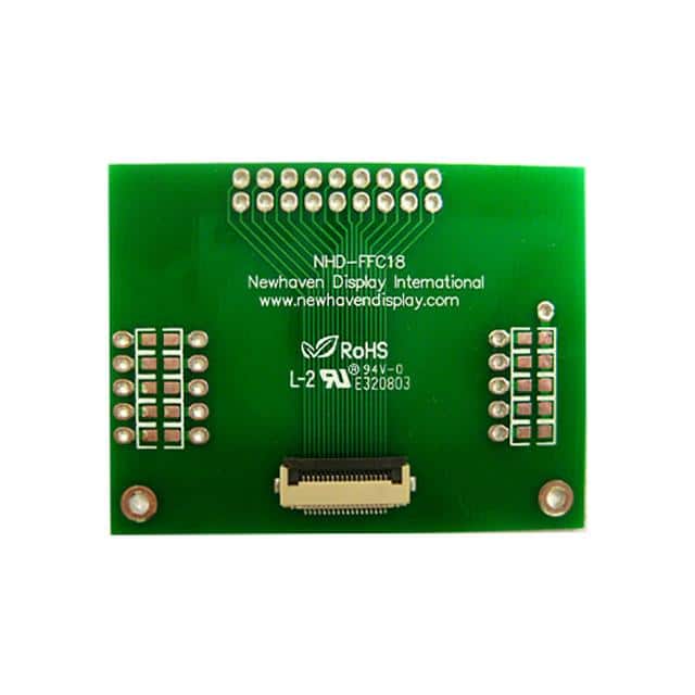 NHD-FFC18 PCB ADAPTER 18P FFC-THRU-HOLE