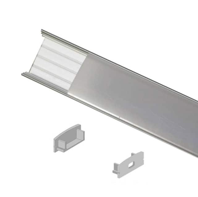 ZFC-242000-PCMW 2 METER DOUBLE WIDE LED CHANNEL