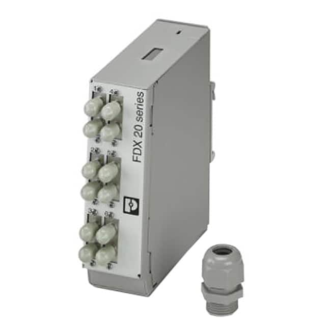 1019683 FO SPLICE BOX 6ST DUPLEX