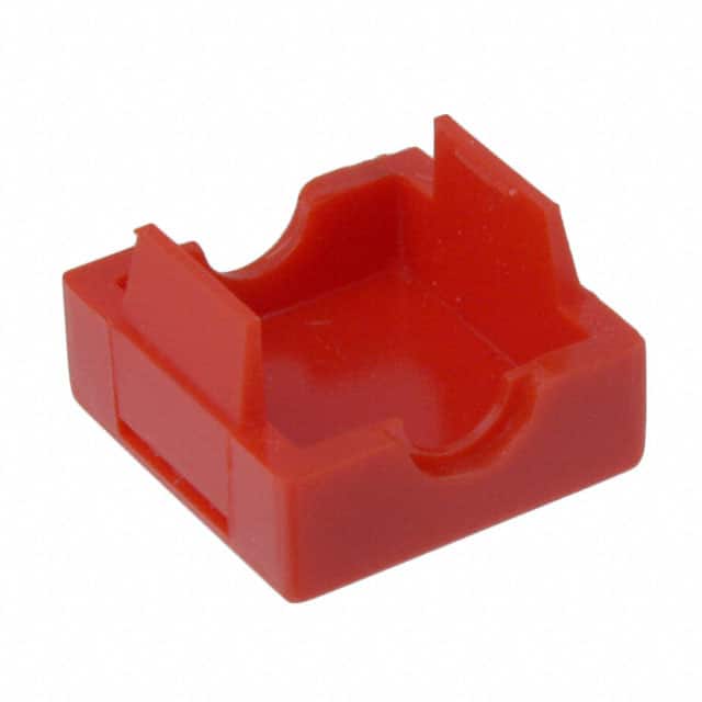 AT429C CAP SQUARE INDICATOR RED