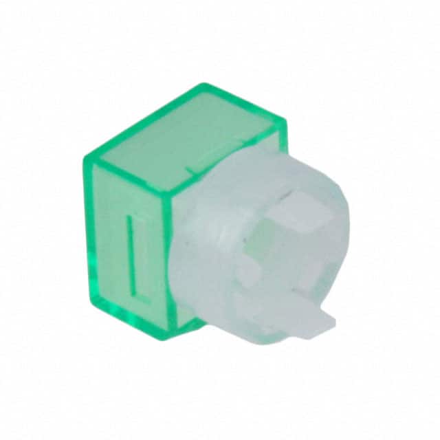 AT4168FB CAP SQUARE INDICATOR GRN WHT