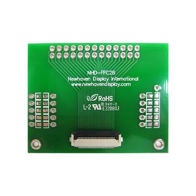 NHD-FFC26 PCB ADAPTER 26P FFC-THRU-HOLE