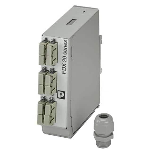1019698 FO SPLICE BOX 6 SC DUPLEX