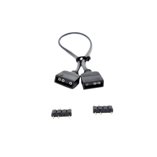 F04-01ARGB-30 30cm ARGB Ext Cable w/2 Male Pin