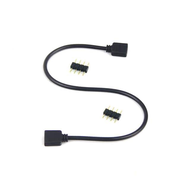 F04-RGB01-50 50cm RGB Ext Cable w/2 Male Pins