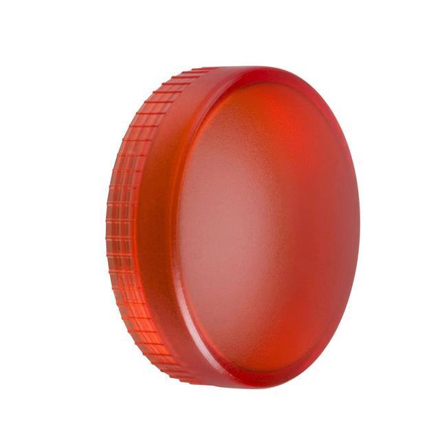 ZBV014 LENS RED PANEL MOUNT SNAP-IN