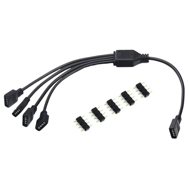 F04-RGB04-50 30cm 1-4 RGB Splitter Cable