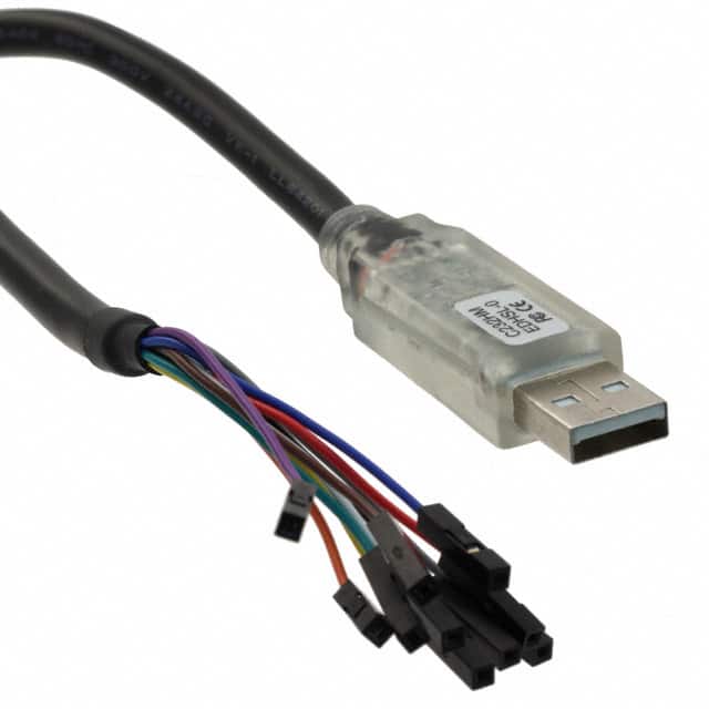 C232HM-EDHSL-0 CABLE USB HS I2C/JTAG 5V .5M