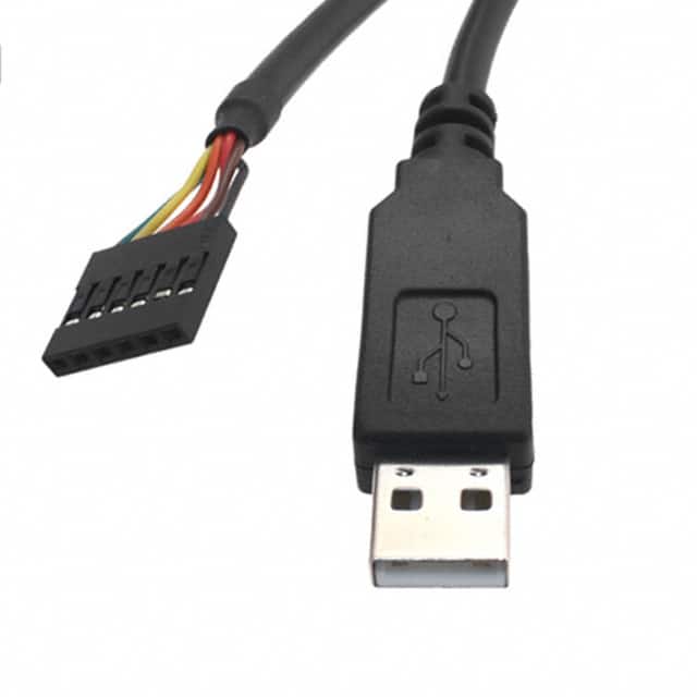 TTL-232R-3V3 CABLE USB EMBD UART 3.3V .1"HDR