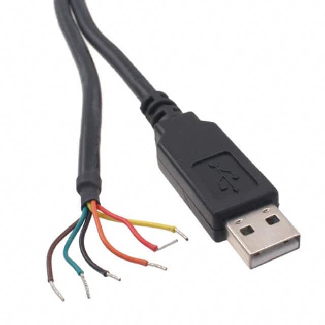 TTL-232R-5V-WE CABLE USB EMBD UART 5V WIRED