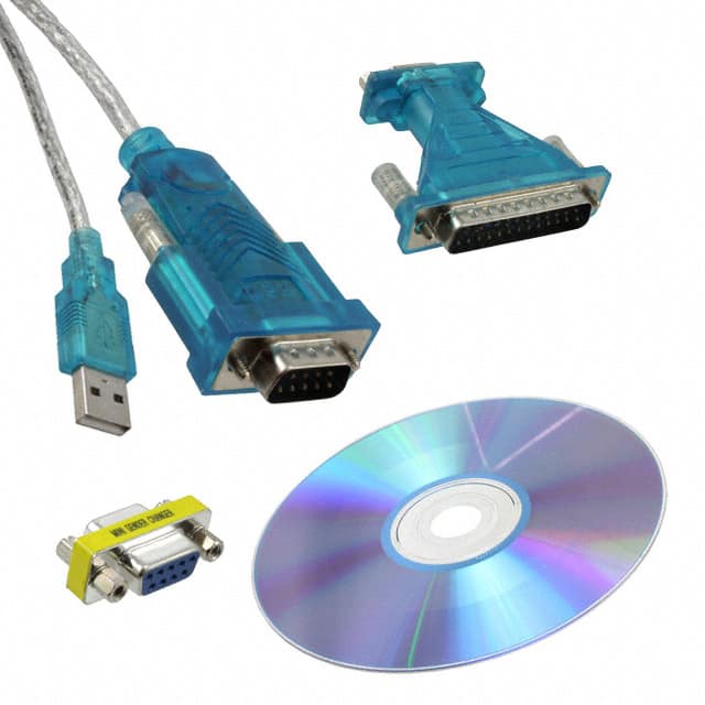 2881078 D-SUB USB 9 CBL W/DB9-DB25 ADPTR
