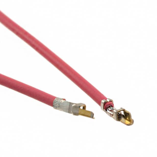 KSM-DEV081601-12-RED CBL ASSEM DF59 22AWG DBL 12 RED