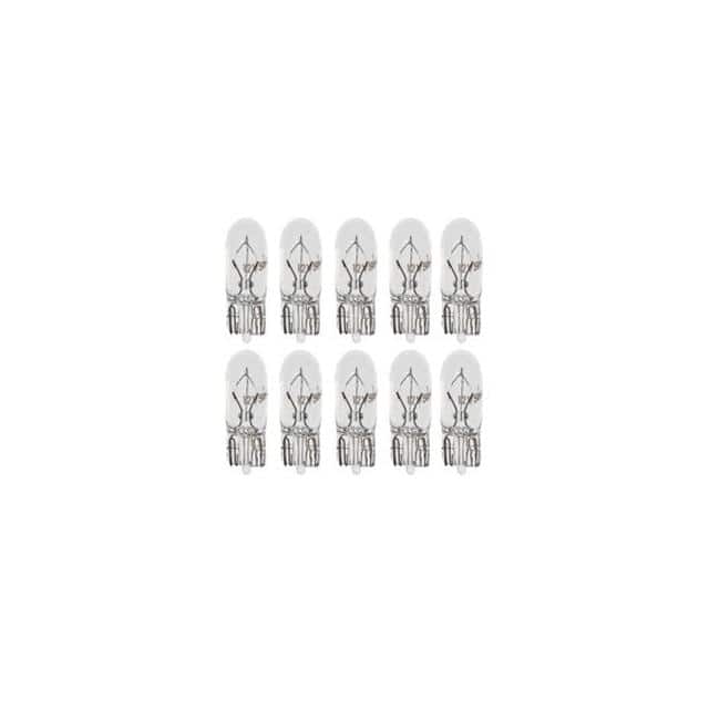 10PAK:WW-0DQW-2 XENON WEDGE BASE 5W 12V