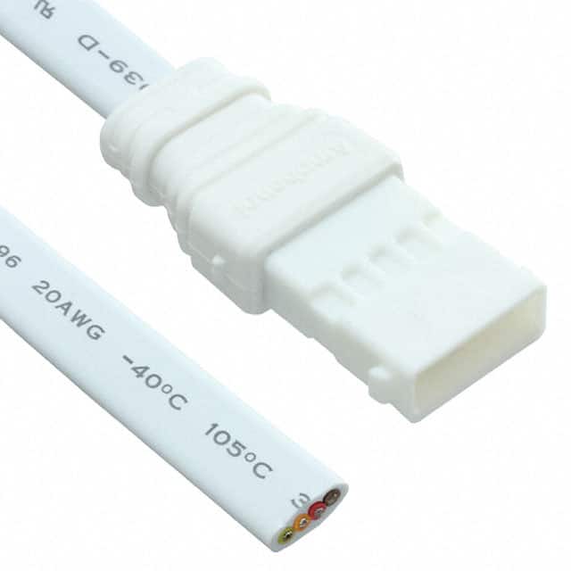SSL12-J4LJ0-020F01 CABLE 4POS JACK 1M