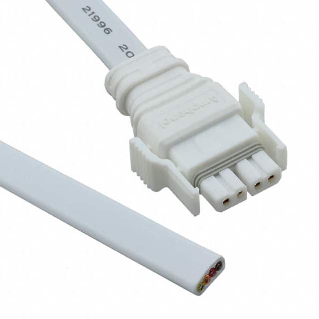 SSL12-P4LP0-M20F01 CABLE 4POS PLUG 1M