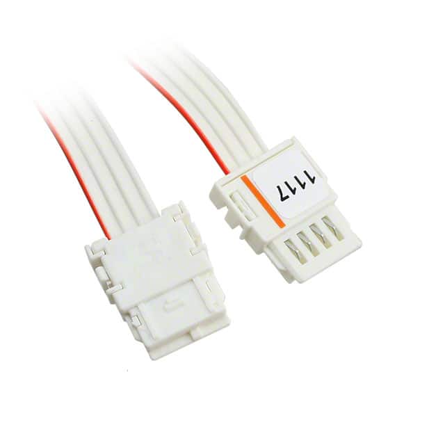 2154172-1 CABLE ASSY STL-STR ORANGE 300MM