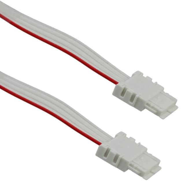 2154172-3 CABLE ASSY STL-STR RED 300MM