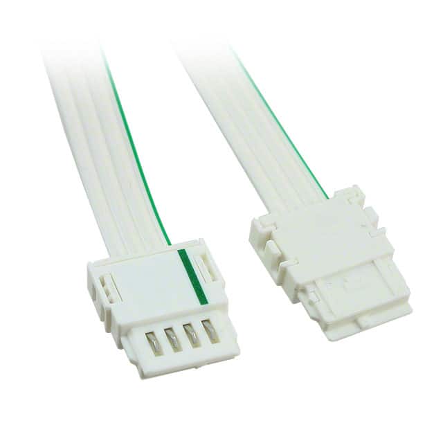 2154172-4 CABLE ASSY STL-STR GREEN 300MM
