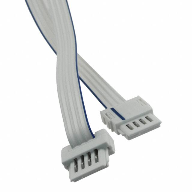 2154175-6 CABLE ST LEFT-R/A DOWN BLU 300MM
