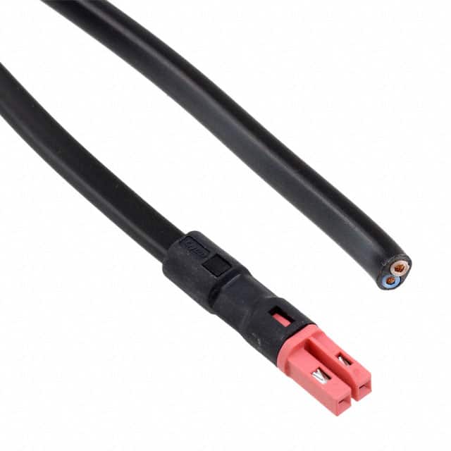 1-2083031-2 CBL ASSY MINI HVL FEMALE TO PIGT