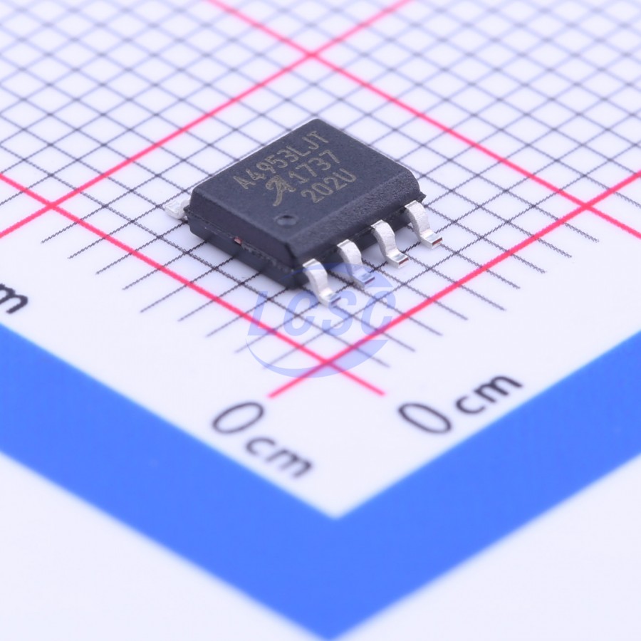 A4953ELJTR-T The Allegro Microsystems A4953ELJTR-T is a fully integrated motor driver IC designed for brushed DC motors. It operates from 8V to 40V and can handle up to 2A of current.