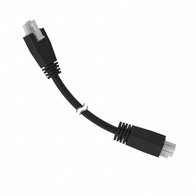 LQMAEC-3005SS CABLE RECT 3P-4PS SSL PL 3WR 6"